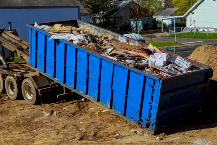 Construction dumpster